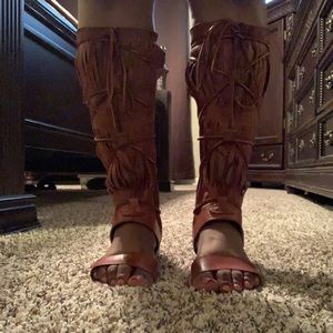 Free People Days on the Road Gladiator Sandals